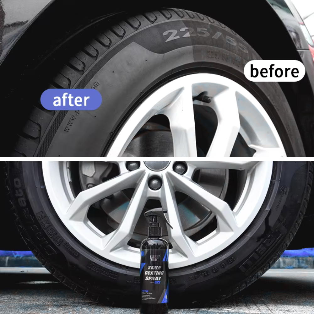 3 in 1 Ceramic Car Coating Spray, Plastic Parts Refurbish Agent, Fast-Acting Coating Spray, Waterless Wash, Nanotechnology