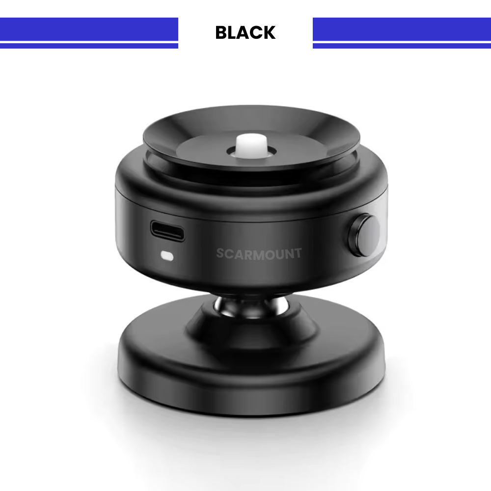 Upgraded Magnetic Car Phone Mount, 360° Adjustable Vacuum Suction for Car/Gym/Mirror, Fits Magsafe iPhone 16-12 & Android (Strong Hold)
