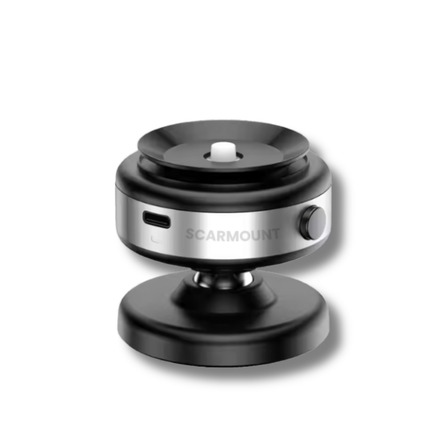 Upgraded Magnetic Car Phone Mount, 360° Adjustable Vacuum Suction for Car/Gym/Mirror, Fits Magsafe iPhone 16-12 & Android (Strong Hold)