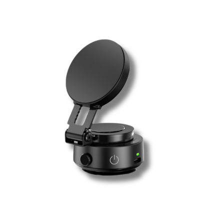 Upgraded Magnetic Mount for iPhone/Android, Electric Vacuum Suction Phone Mount, 360 Portable Phone Holder